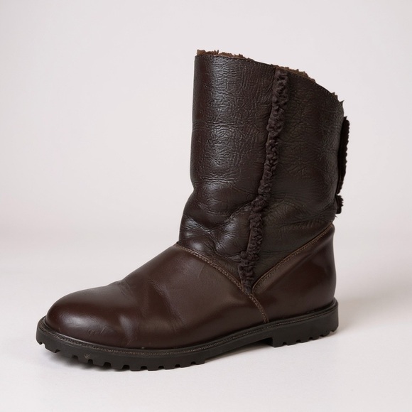 La Canadienne Women’s Leather Boots Brown Size 11 N - Picture 1 of 14